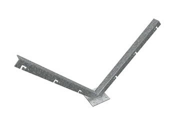 Wysięgnik dwuramienny typu V ze stopką  - 30x30x3 mm -  do zasieków concer…