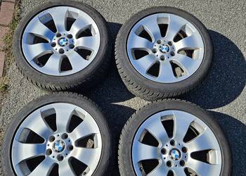 opony zimowe Goodyear Ultra Grip 225/45 R17na alufelgach BMW 5x120 ET34
