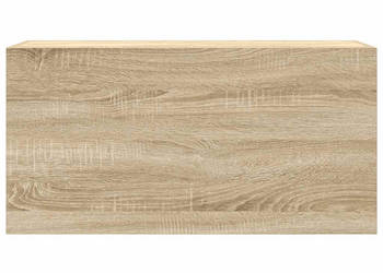 Wisząca szafka łazienkowa dąb sonoma 80x25x40 cm WM-860087