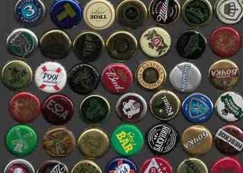 Kapsle zagraniczne z piwa Nr 18.