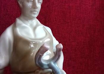 Figurka kowala.  Carl Scheidig K.G.Turyngia. Syg.1932-72 r. Figurka kowala.  Carl Scheidig K.G.Turyngia. Syg.1932-72 r.