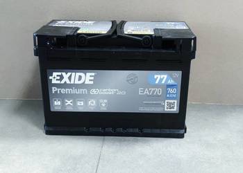 Akumulator 77Ah 760A Exide Premium P+