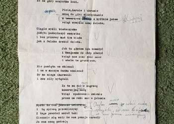 Unikatowy zapis ewolucji satyry z okresu PRL. Maszynopis z korektą 1979/80.