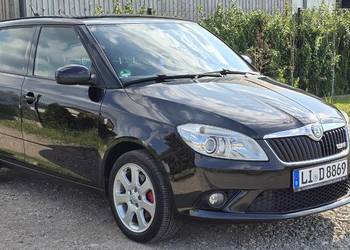Skoda Fabia RS Kombi Nowy Rozrząd i Turbo DSG Fajne Wyposażenie Niski