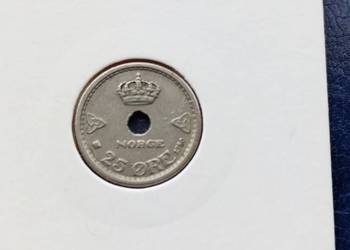 Stare monety 25 ore 1950 Norwegia