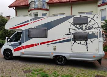 Kamper Fiat Ducato 2,3 jtd 2008r 175 koni ! 130 tys przebiegu Dmc 3500kg