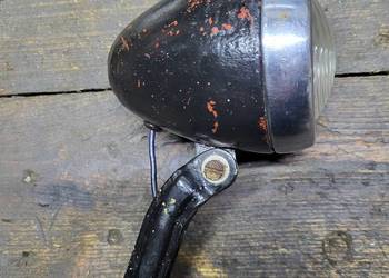Stara lampa rowerowa HCP Hipolit Cegielski gnom