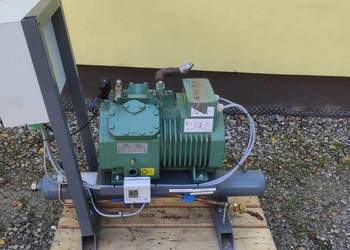 Sprężarka Bitzer 4FC-3.2Y-40S 18,1 m³/h na zbiorniku ze skrzynką sterownic…
