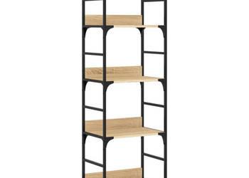Regał dąb sonoma 50x33x153 cm materiał drewnopochodny WM-835275