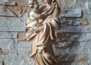 Rzeźba z drewna, Matka Boża z Dzieciątkiem