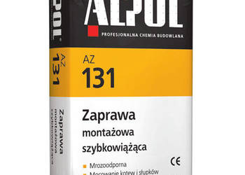 Zaprawa szybkowiążąca AZ 131 ALPOL Lublin 10 minut !!! 25kg