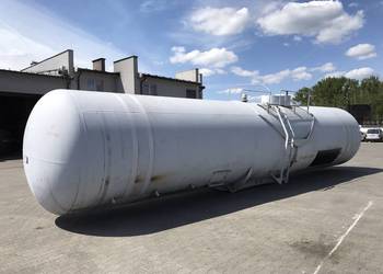 Zbiornik stalowy kolejowy 40m3- 40 000- woda asenizacja