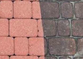 Mycie kostki brukowej betonu elewacji domów