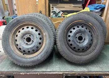 Opony zimowe 185/65 R15 + felgi stalowe 15