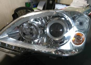 MERCEDES VITO REFLEKTOR LAMPA PRZÓD LEWA W639 639 LIFT XENON + PRZETWORNICA