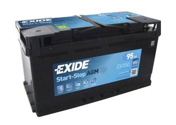 Akumulator 95Ah 850A en  Exide AGM start&stop EK950