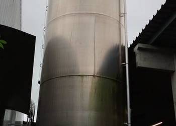 Silos, silosy zbiorniki aluminiowe na granulat 2 x 93 m3