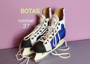 Łyżwy BOTAS hokejowe skórzane TREX 150 - rozmiar 37 - 23,5cm [#91]