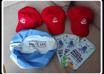 Baltic Sail - zlot żaglowców Gdańsk - NOWE gadżety czapki z daszkiem