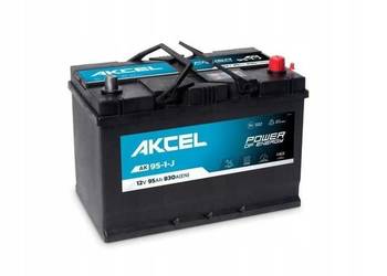 Akumulator Samochodowy AKCEL 12V 95Ah 740A (EN) JAPAN PRAWY+