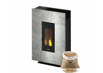 Piec piecyk kominek na pellet Cadel Grace 7kw Powietrzny A+ ECO DESIGN