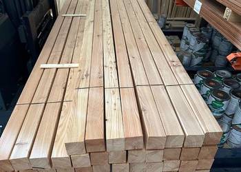 legar drewniany kantówka modrzew lamela drewno modrzew europejski 90X90mm