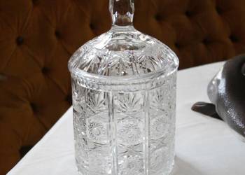 Kryształowa bomboniera PRL