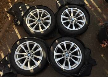 Koła zimowe BMW styling 395 / opony dunlop WInter Sport 4D/ czujniki ciśnie