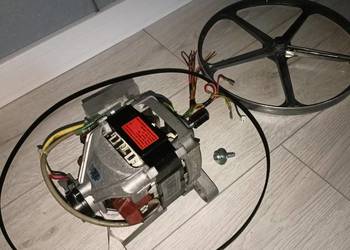 SILNIK napędowy BEKO LLC code: 2829970300 pralki ,pasek koło gratis !