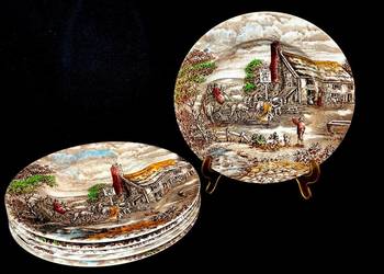 Talerz głęboki angielski Wood&Sons