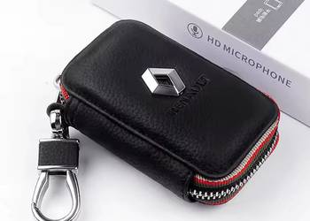 RENAULT BRELOK ETUI NA KLUCZYKI SKÓRA CHROM NOWOCZESNY DESIGN