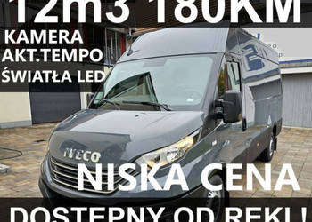 Iveco Daily 35S18A8H V 12m3 L3H2 176KM Kamera Akt.Tempo. Od ręki 2113 zł N…