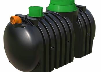 ZBIORNIK NA SZAMBO DWUKOMOROWY 3000L dropWater 3.0 Atestowany