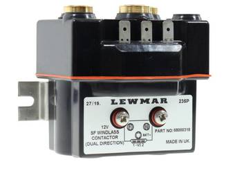 Stycznik solenoid Lewmar Dual do windy kotwicznej V1, V2, V3, V5 3 porty