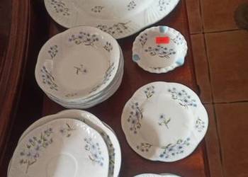 Niezapominajki. Z manufaktury SHELLEY.  Made in England.  3 Niezapominajki. Z manufaktury SHELLEY.  Made in England.  3