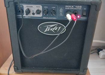 Wzmacniacz basowy MAX 126 ,plus dodatki.