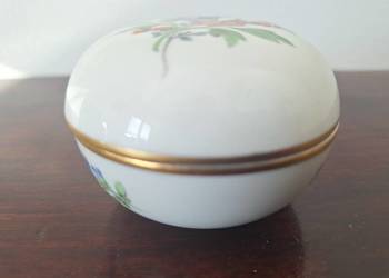 Puzderko szkatułka pojemnik na biżuterię Miśnia Meissen porcelana