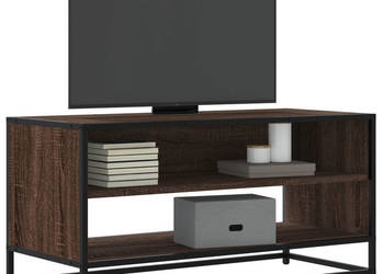 Szafka pod telewizor brązowy dąb 91x40x46 cm WM-848888