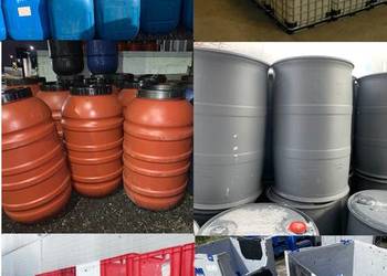 Skup opakowań wielokrotnego użytku# beczki# mauzery# pojemniki plastikowe