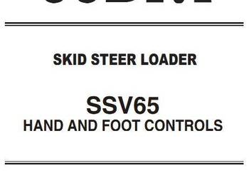 Kubota SSV65 instrukcja serwisowa PL