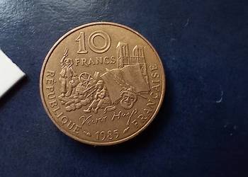 Stare monety 10 frank 1985 Francja