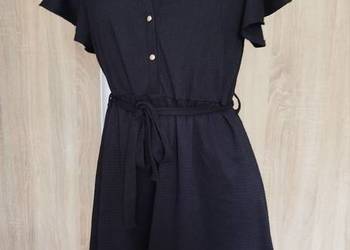 Czarna elegancka sukienka rozmiar 38/40