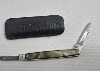 Elegancki scyzoryk SOLINGEN – Vintage, Masa Perłowa (akryl), Stan Kolekcjon