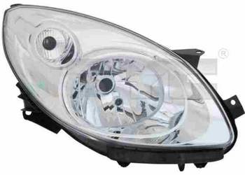REFLEKTOR PR Z SIL H4 SREBRNY - RENAULT TWINGO II 03/2007->
