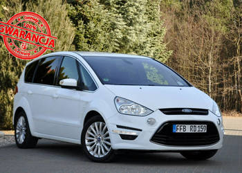 Ford S-Max 2.0TDCI(163KM)*Lift*Led*Duża Navi*Convers*Parktr*Welur*I Wł*Alu…