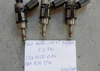 Sprawdzony wtryskiwacz VW  2.0 TFSI 0261500014 06F906036