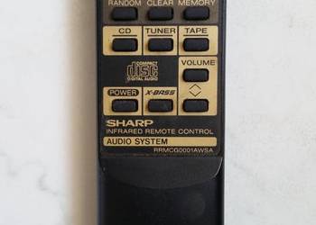 Oryginalny pilot SHARP AUDIO SYSTEM RRMCG0001AWSA