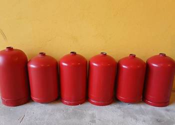 Zbiornik metalowy pusty 6 kg - do przerobienia