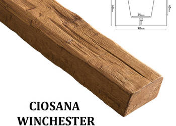 Belka Rustykalna Ciosana 9x6 cm WINCHESTER