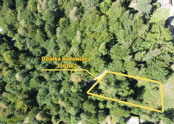 Działka Milówka 1161m2